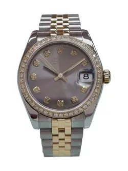 DATEJUST 31MM RHODIUM