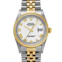 ROLEX  DATEJUST 16233 P NUMBER MANUFACTURED AROUND 2000 WRISTWATCH R45_0113