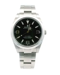 ROLEX EXPLORER 214270 BLACK DIAL MENS WATCH BOX & PAPERS