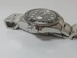 Rolex SS GMT Master II ceramic 116710 116710LN  "M" serial, oyster band with box