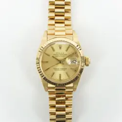 ROLEX LADIES DATEJUST 6917 18K YELLOW GOLD