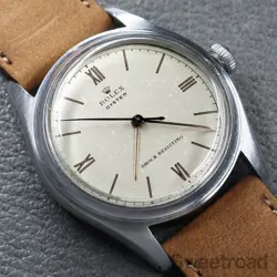 Rolex Oyster Ref.4377 Cal.10.5H Overhaul Vintage 1945 Manual Winding Mens Watch