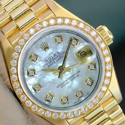 WATCH 18KY WHITE