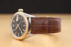 BLACK DIAL BROWN