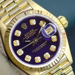 PRESIDENT WATCH PURPLE