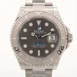 ROLEX YACHT‑MASTER 126622 SS×PT AT DARK-RHODIUM-FACE