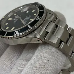 Rolex Submariner Date Watch 16800 Borderless Index Tritium Body83 High Strap 8