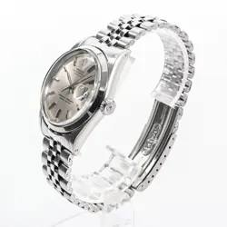 USED ROLEX Datejust 1600 Silver Case: 36mm (actual size) Men's Watch #111914