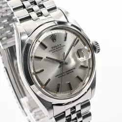 USED ROLEX Datejust 1600 Silver Case: 36mm (actual size) Men's Watch #111914