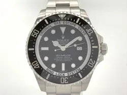 USED ROLEX SEA-DWELLER 116660 BLACK CASE: 40.0MM MEN'S WATCH #111714