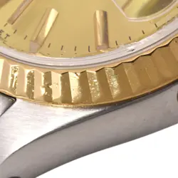 Rolex ROLEX 69173 Datejust Automatic Watch Champagne Dial YG×SS Ladies