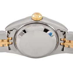 ROLEX 79173 Datejust Automatic Champagne Dial YG×SS Roman Index Ladies
