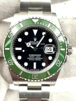 Rolex Submariner Date Ceramic 41mm Kermit MKII Stainless Steel 126610LV B&P 2024