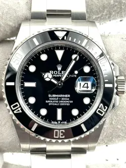 ROLEX SUBMARINER DATE CERAMIC 41MM STAINLESS STEEL 126610LN BOX & PAPERS 2021