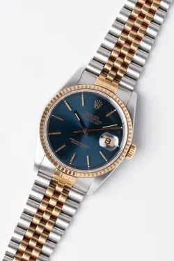 18K/SS BLUE