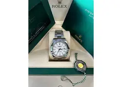 ROLEX DATEJUST 41MM 126300 OYSTERSTEEL WHITE DIAL UNWORN 2023
