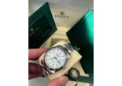 WHITE DIAL UNWORN