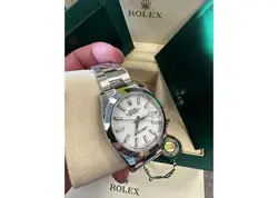 Rolex DateJust 41mm 126300 Oystersteel White Dial Unworn 2023