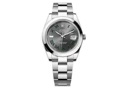 Rolex DateJust 41mm 126300 Oystersteel Slate Roman Dial Unworn 2023