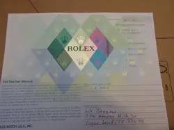 632188 GUARANTEE PAPER