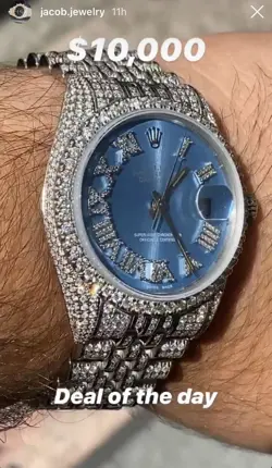 SILVER MEN'S DIAMOND