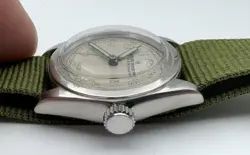 1940's Rolex Oyster SpeedKing Ref 2280 MILITARY WW2 CLEAN DIAL STAINLESS RUNS