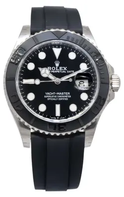 NEW Rolex Yacht-Master 42mm 18kt WG Men's Oysterflex Watch B/P  '24 226659