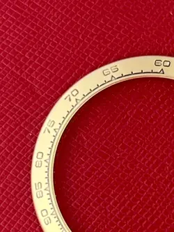 ROLEX DAYTONA 18K YELLOW GOLD BEZEL FOR MODEL 116518