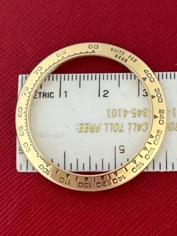 ROLEX DAYTONA 18K YELLOW GOLD BEZEL FOR MODEL 116518