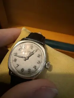 Vintage Tudor Watch 1940s 873 Cushion Case Men’s Rolex