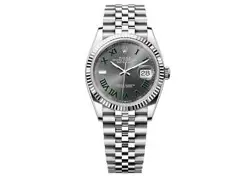 ROLEX DATEJUST 36MM 126234 OYSTERSTEEL JUBILEE ROMAN SLATE DIAL UNWORN 2023