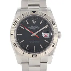 AUTHENTIC ROLEX TURN O GRAPH 116264.3 SSXWG AUTOMATIC SERIAL INFO:D SERIAL  #...