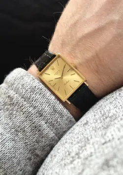 18K GOLD TANK