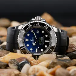 ROLEX SEA-DWELLER MENS WATCH WITH BLACK BEZEL-126660