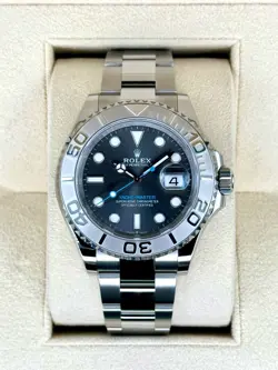 NEW 2024 ROLEX YACHT-MASTER 40MM 126622 STAINLESS STEEL RHODIUM DIAL