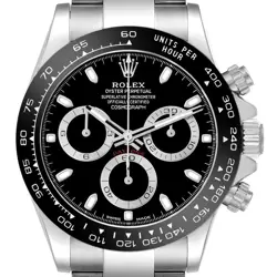 ROLEX DAYTONA CHRONOGRAPH BLACK DIAL STEEL MENS WATCH 116500 BOX CARD