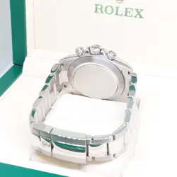 Rolex 40mm Black Indexes Steel Daytona REF: 116520 (F series)