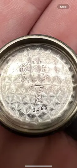 Rolex Hooded Bubble Back Watch Stainless & Rose gold