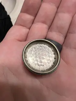 Rolex Hooded Bubble Back Watch Stainless & Rose gold