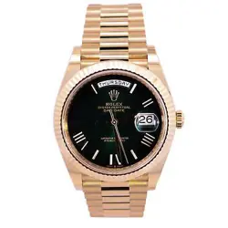 ROLEX DAY-DATE 40MM CHAMPAGNE DIAL WATCH 228238 YG