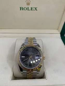Rolex Datejust 41mm 126333 Wimbledon Green Roman Slate Jubilee Bracelet  (H 🐝)
