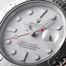 ROLEX YACHT MASTER 16622 SILVER K NUMBER SECOND HAND MENS