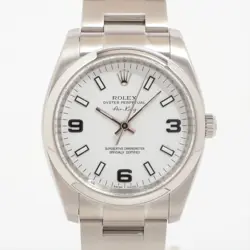 ROLEX AIR-KING 114200 SS AT WHITE DIAL