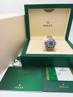 ROLEX Sea-Dweller Deep Sea D Blue 126660 random Men's Automatic #T034