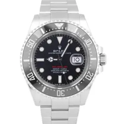 MINT 2023 PAPERS ROLEX SEA-DWELLER 50TH-ANNIVERSARY RED 43MM MK2 126600 BOX