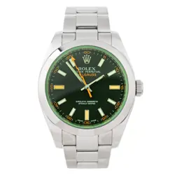 Rolex Milgauss Stainless Steel Black Dial 40mm 116400GV Full Set