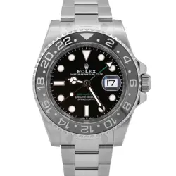 NEW 2025 ROLEX GMT-MASTER II BRUCE WAYNE GRAY BLACK 40MM WATCH 126710 GRNR BOX