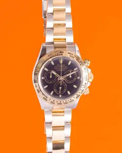 ROLEX COSMOGRAPH DAYTONA 40MM 116503 TWO TONE YELLOW BLACK DIAL 2017