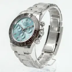 Rolex Daytona 116506 Platinum Ice Blue Diamond Dial 2021 Full Set B&P