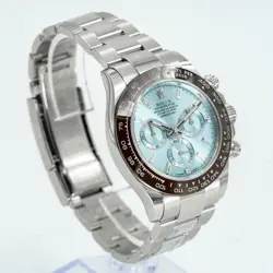 Rolex Daytona 116506 Platinum Ice Blue Diamond Dial 2021 Full Set B&P